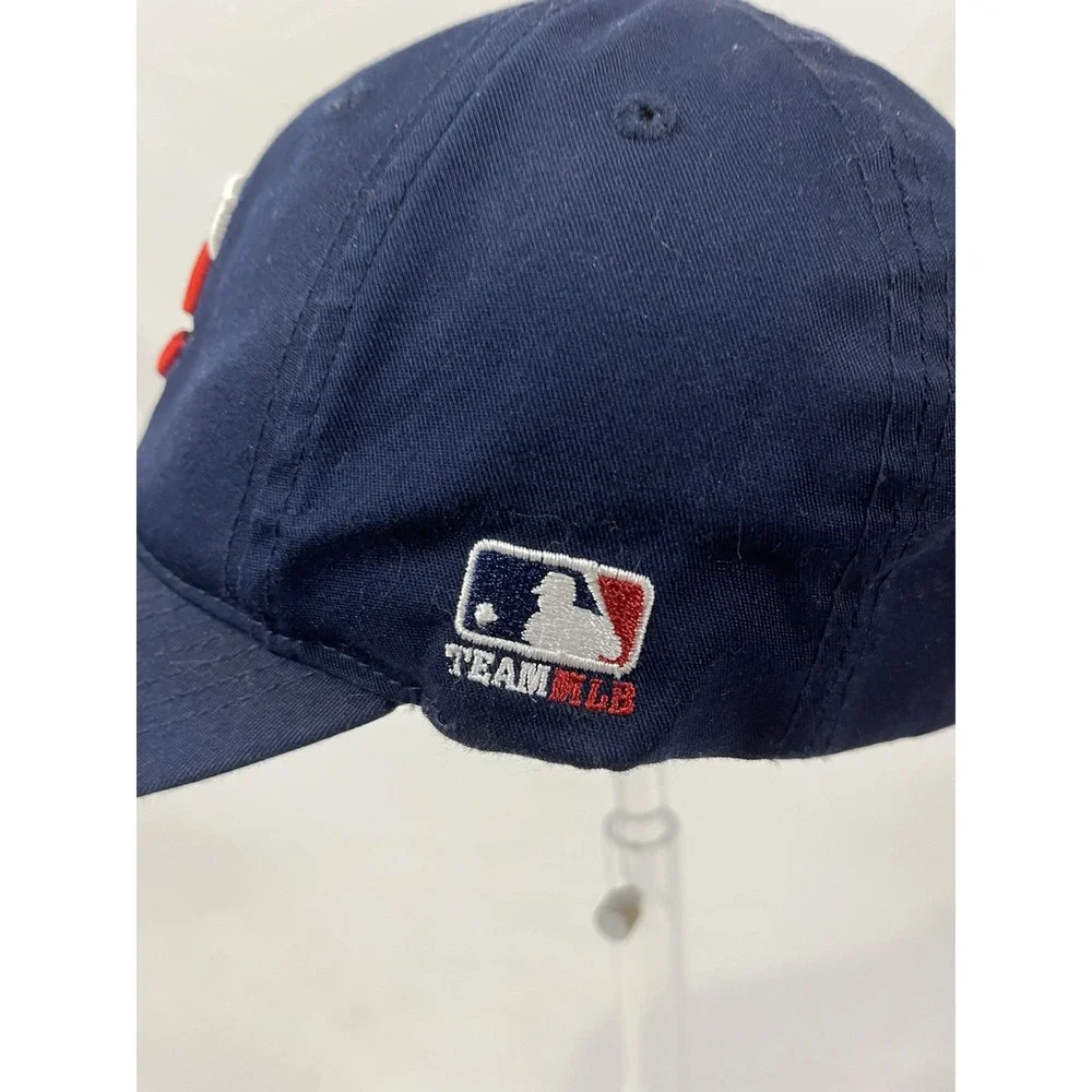 Minnesota Twins MLB Team Logo Navy Adjustable Baseball Cap Hat Team MLB S/M